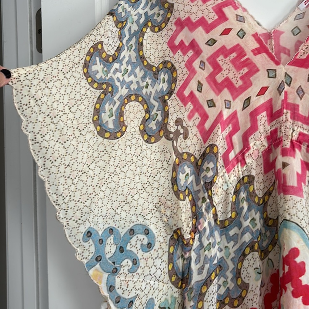 Johnny Was Printed Tunic Bohemian Medium - Picture 3 of 12
